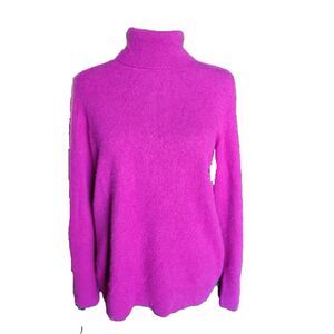 Unknown Label Women's Size Large Pink 100% Cashmere Sweater